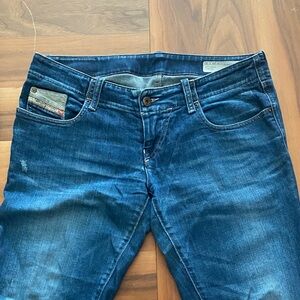 Diesel Dark Blue Skinny Jeans